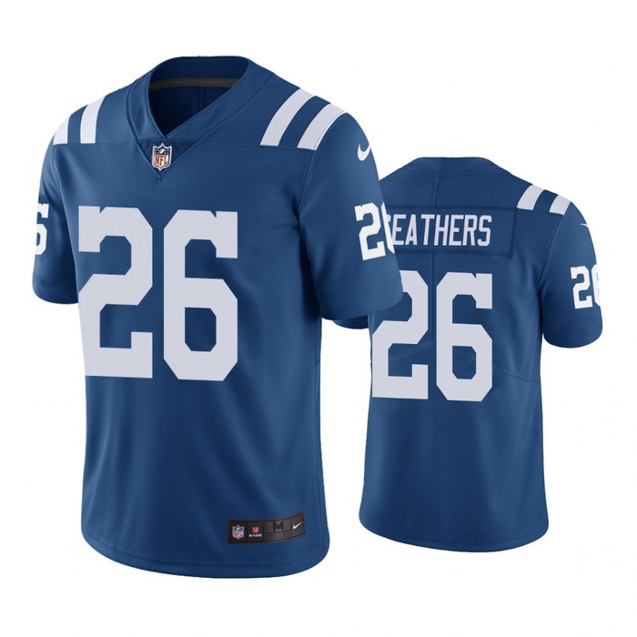 Indianapolis Colts Clayton Geathers Royal Nike Color Rush Limited Jersey