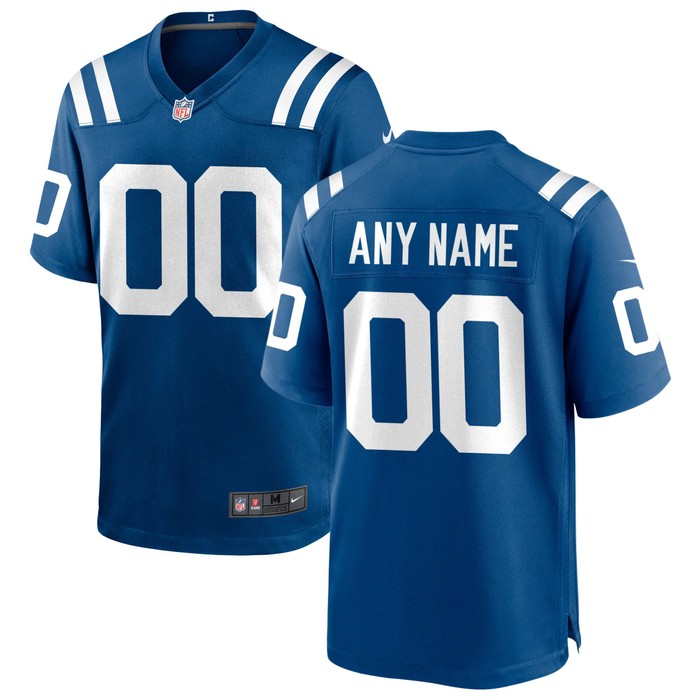 Indianapolis Colts Custom Game Jersey - Royal Custom Jerseys Nfl