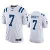 Indianapolis Colts Jacoby Brissett White 100th Season Vapor Limited Jersey