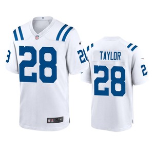 Indianapolis Colts Jonathan Taylor White 2020 Nfl Draft Game Jersey