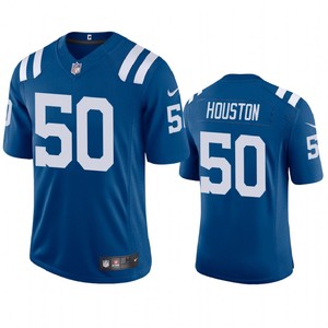 Indianapolis Colts Justin Houston Royal 2020 Vapor Limited Jersey - Mens