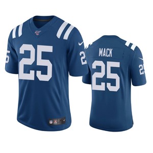 Indianapolis Colts Marlon Mack Royal 100th Season Vapor Limited Jersey