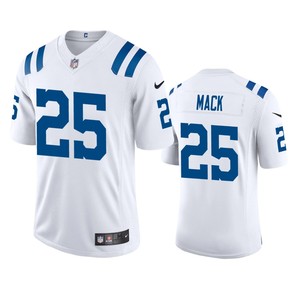 Indianapolis Colts Marlon Mack White 2020 Vapor Limited Jersey - Mens