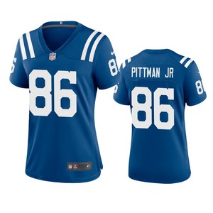 Indianapolis Colts Mike Pittman Jr. Royal 2020 Nfl Draft Game Jersey