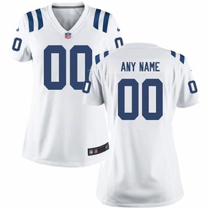 Indianapolis Colts Nike Womens Custom Game Jersey - White