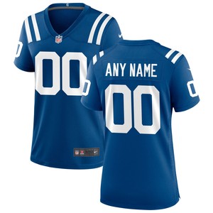 Indianapolis Colts Womens Custom Game Jersey - Royal Custom Jerseys Nfl