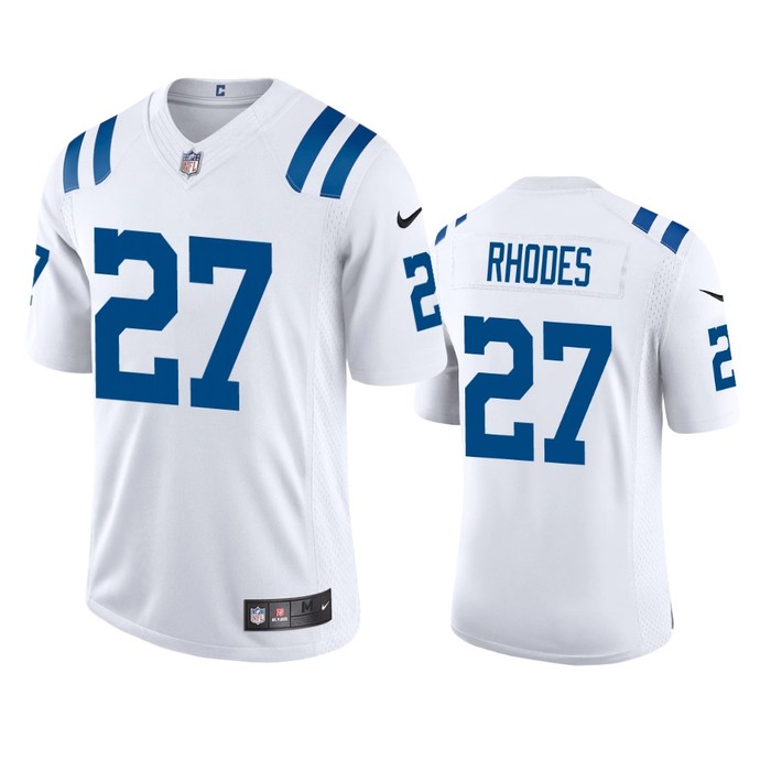 Indianapolis Colts Xavier Rhodes White 2020 Vapor Limited Jersey - Mens