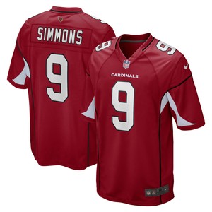 Isaiah Simmons Arizona Cardinals Game Player Jersey - Cardinal Nfl