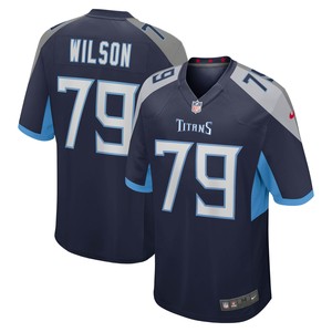 Isaiah Wilson Tennessee Titans Game Jersey - Navy Nfl