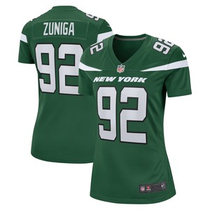 Jabari Zuniga New York Jets Womens Game Jersey - Gotham Green Nfl