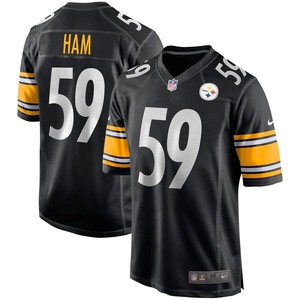 Jack Ham Pittsburgh Steelers Nike Game Retired Player Jersey - Black - Cocomos