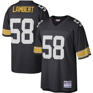 Jack Lambert Pittsburgh Steelers Mitchell & Ness Legacy Replica Jersey - Black Nfl