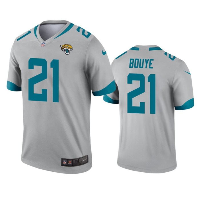 Jacksonville Jaguars A.j. Bouye Silver Inverted Legend Jersey