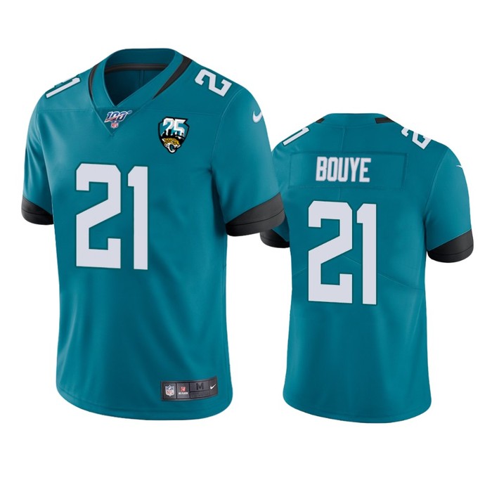 Jacksonville Jaguars A.j. Bouye Teal 25th Anniversary Vapor Limited Jersey