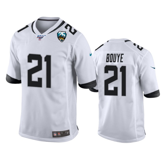 Jacksonville Jaguars A.j. Bouye White 25th Anniversary Game Jersey