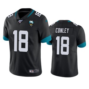 Jacksonville Jaguars Chris Conley Black 100th Season Vapor Limited Jersey