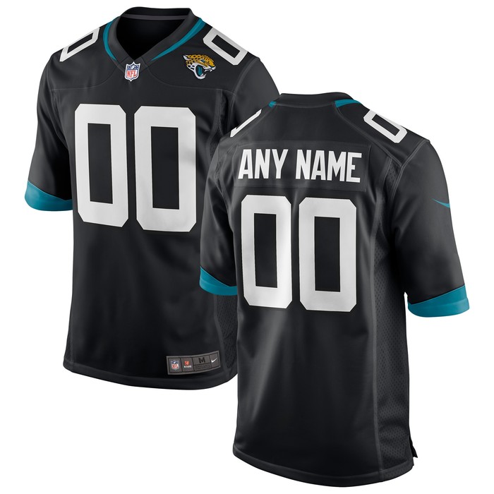 Jacksonville Jaguars Custom Game Jersey Black Custom Jerseys Nfl