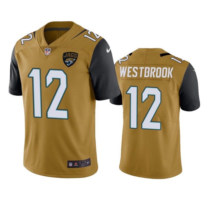 Jacksonville Jaguars Dede Westbrook Gold Nike Color Rush Limited Jersey - Cocomos