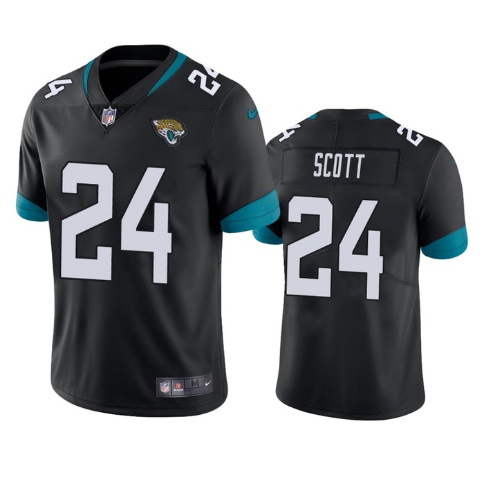 Jacksonville Jaguars Josiah Scott Black Vapor Untouchable Limited Jersey