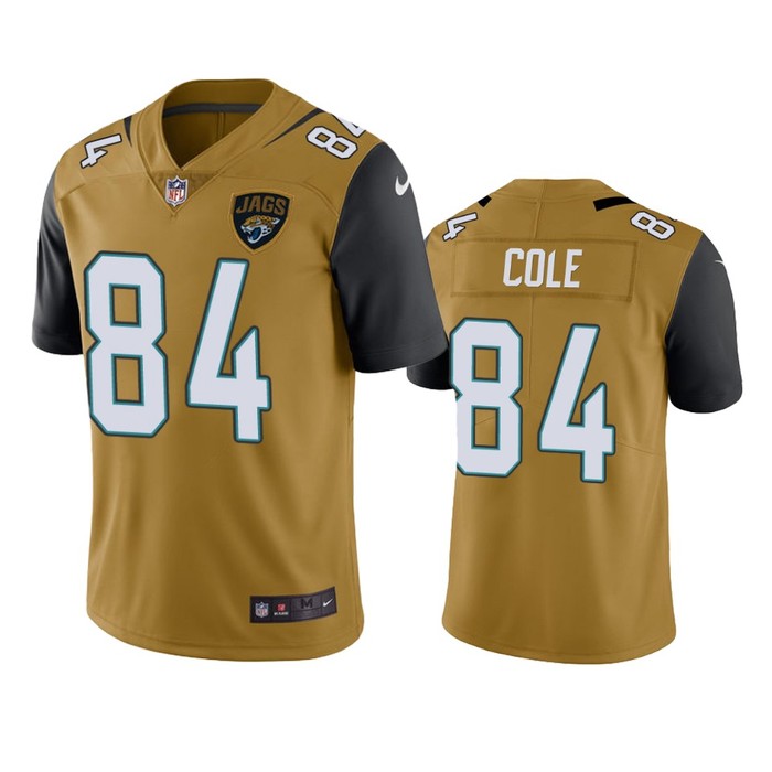 Jacksonville Jaguars Keelan Cole Gold Nike Color Rush Limited Jersey