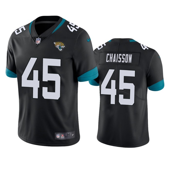 Jacksonville Jaguars Klavon Chaisson Black 2020 Nfl Draft Vapor Limited Jersey