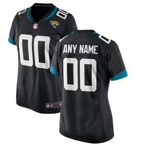 Jacksonville Jaguars Nike Womens Custom Team Color Game Jersey - Black - Cocomos