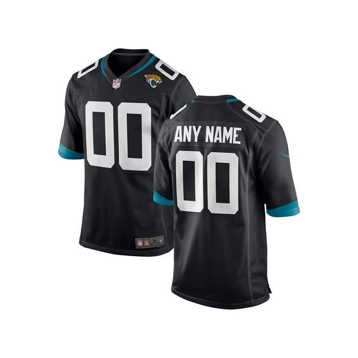 Jacksonville Jaguars Nike Youth Custom Team Color Game Jersey - Black