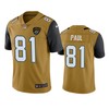Jacksonville Jaguars Niles Paul Gold Nike Color Rush Limited Jersey