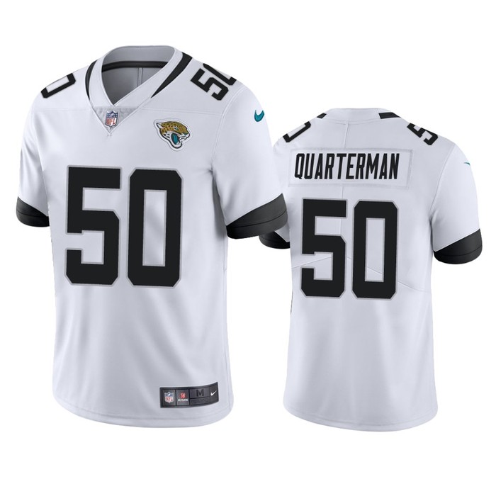 Jacksonville Jaguars Shaquille Quarterman White Vapor Untouchable Limited Jersey