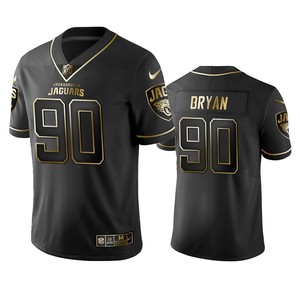 Jacksonville Jaguars Taven Bryan Black Golden Edition 2019 Vapor Untouchable Limited Jersey - Mens