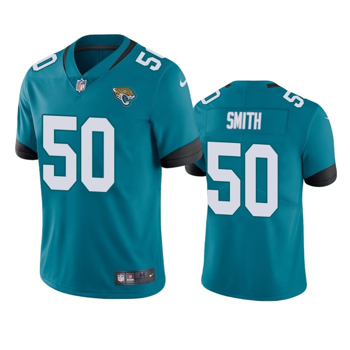 Jacksonville Jaguars Telvin Smith Teal Vapor Limited Jersey