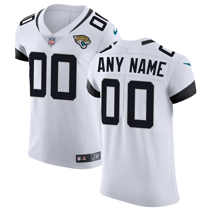 Jacksonville Jaguars Vapor Untouchable Elite Custom Jersey - White Custom Jerseys Nfl