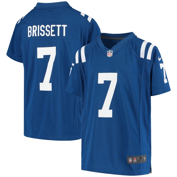 Jacoby Brissett Indianapolis Colts Game Player Jersey - Royal Nfl