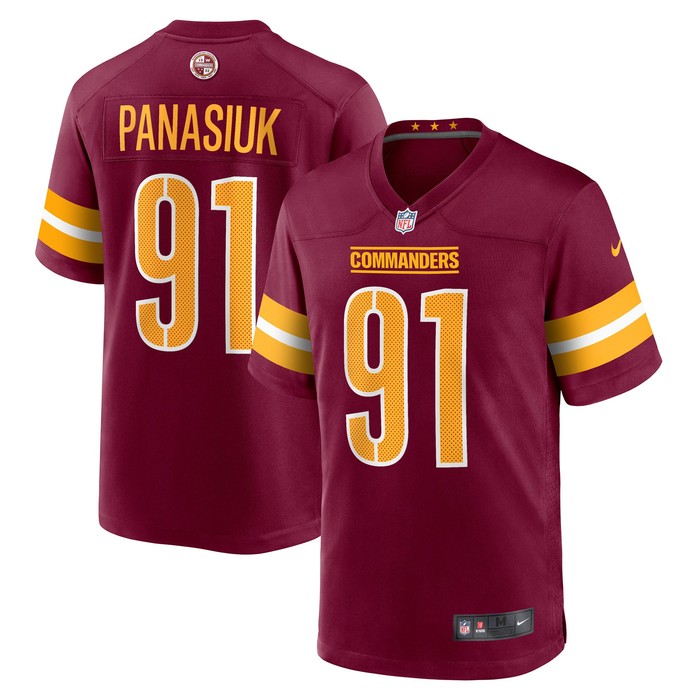 Jacub Panasiuk Washington Commanders Player Game Jersey - Burgundy Nfl