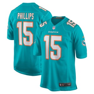 Jaelan Phillips Miami Dolphins Game Jersey - Aqua Nfl