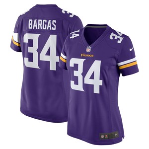 Jake Bargas Minnesota Vikings Womens Game Player Jersey - Purple Nfl