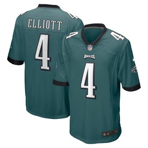 Jake Elliott Philadelphia Eagles Game Jersey - Midnight Green Nfl