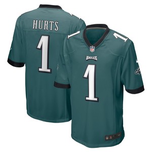 Jalen Hurts Philadelphia Eagles Player Jersey - Midnight Green Nfl