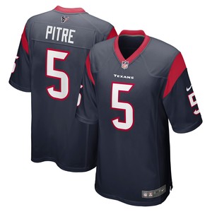 Jalen Pitre Houston Texans Game Player Jersey - Navy Nfl