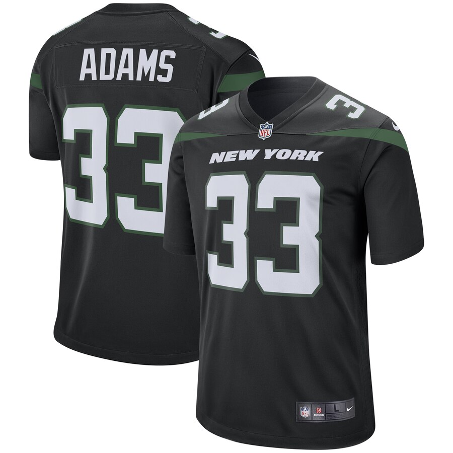 Jamal Adams New York Jets Nike Game Jersey - Stealth Black - Cocomos