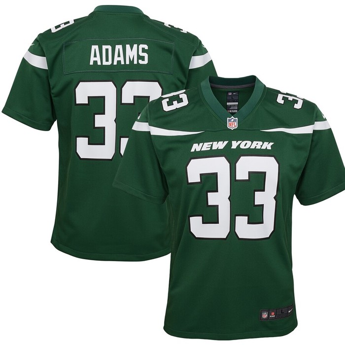 Jamal Adams New York Jets Nike Youth Game Jersey - Gotham Green