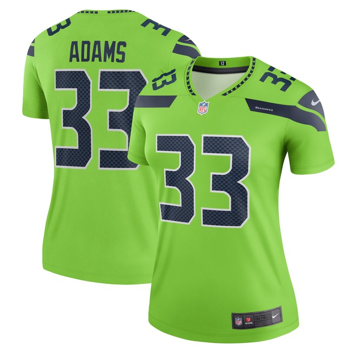 Jamal Adams Seattle Seahawks Womens Legend Jersey - Neon Green Nfl