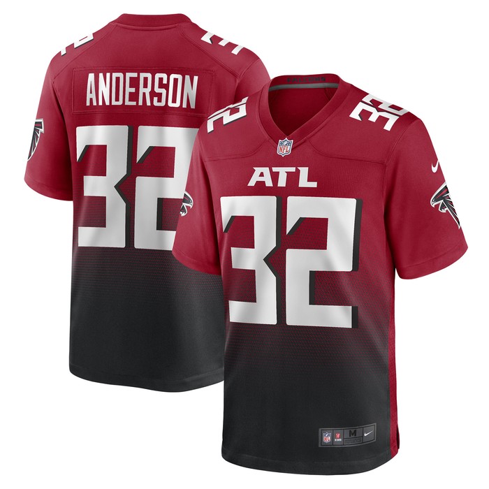 Jamal Anderson Atlanta Falcons Retired Player Alternate Game Jersey - Red Nfl