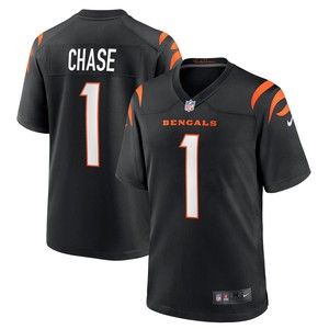 Jamarr Chase Cincinnati Bengals Game Jersey - Black Nfl