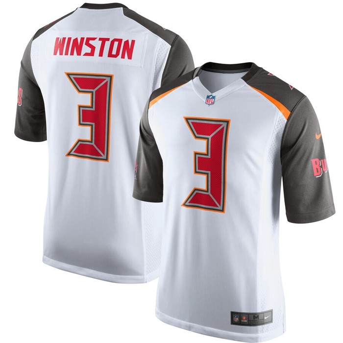 Jameis Winston Tampa Bay Buccaneers Nike Game Jersey - White - Cocomos