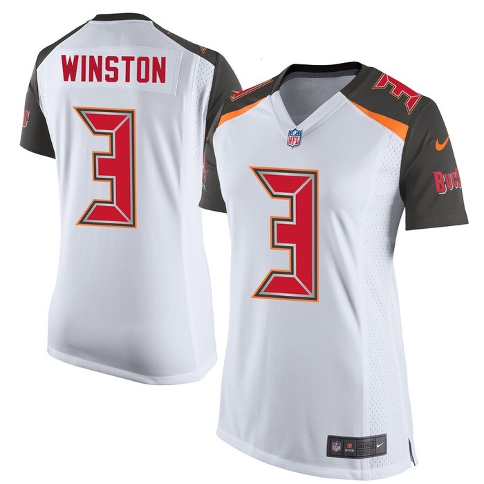 Jameis Winston Tampa Bay Buccaneers Nike Womens 2015 Game Jersey - White