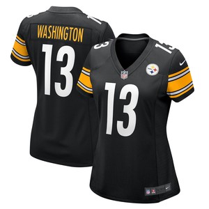 James Washington Pittsburgh Steelers Womens Game Jersey - Black Nfl