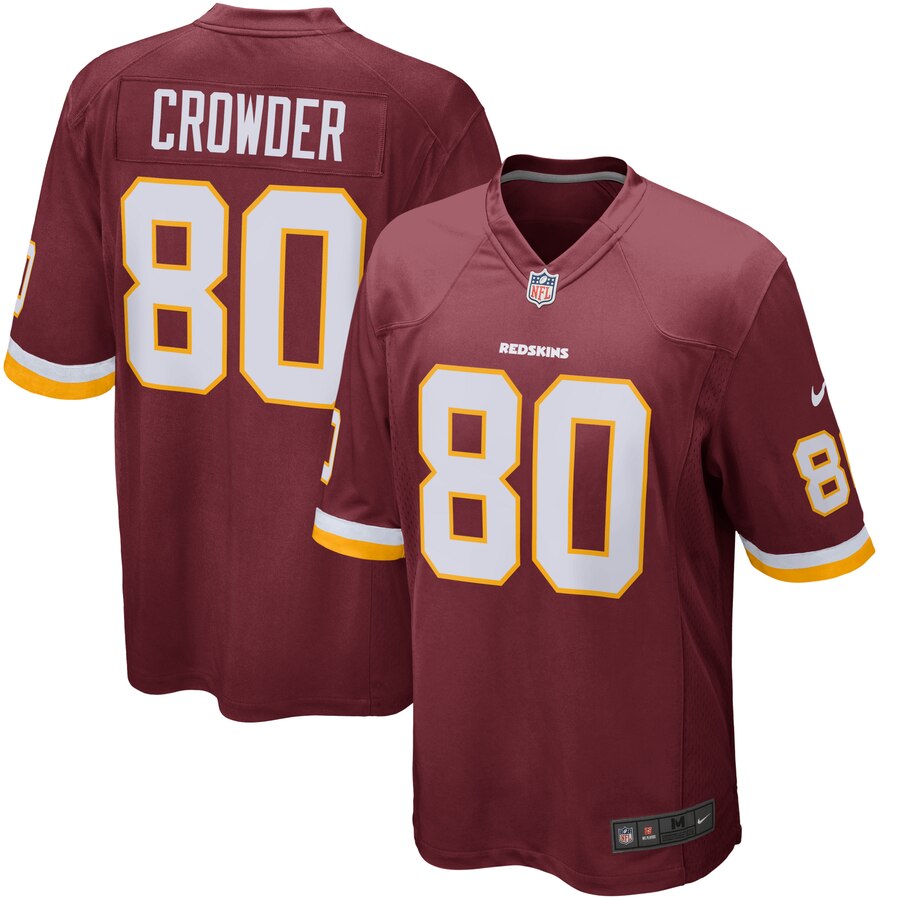 Jamison Crowder Washington Redskins Nike Game Jersey - Burgundy - Cocomos