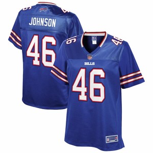 Jaquan Johnson Buffalo Bills Nfl Pro Line Womens Player Jersey - Royal