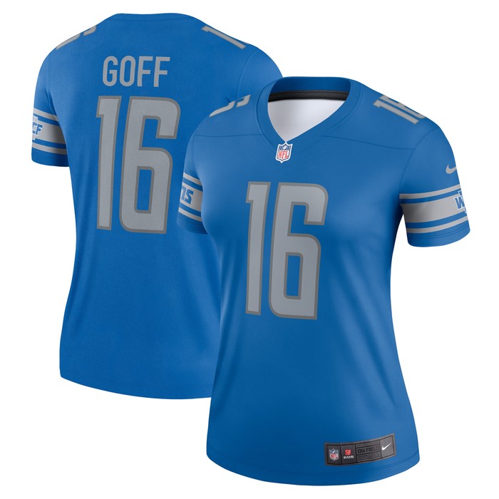 Jared Goff Detroit Lions Womens Legend Jersey - Blue Nfl